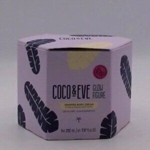 Coco & Eve Glow figure whipped body cream,  7.17 Fl Oz, BNIB